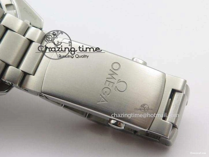 0301 Planet Ocean GMT 42mm V6F Best Edition Blue Bezel Blue Dial On SS Bracelet A ModernLook 8274